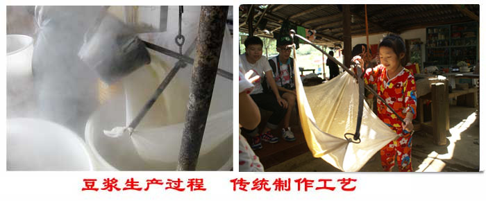 豆?jié){的傳統(tǒng)過濾篩分方式。